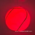 glow in dark Luminous custom rubber tether ball